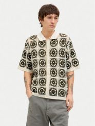 Jack & Jones Koszula Cartagena 12278724 Beżowy Loose Fit. Brązowe koszule męskie Jack & Jones, l, bez wzorów, z syntetyku, bez kołnierzyka, bez ramiączek. Za 309.99 zł.