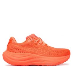 Buty do biegania Saucony. Czerwone obuwie sportowe damskie Saucony, bez wzorów, do biegania. Za 699.99 zł.