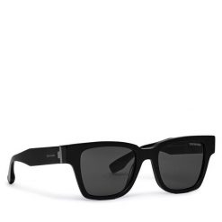 Okulary przeciwsłoneczne Trussardi. Czarne okulary przeciwsłoneczne damskie Trussardi. Za 499.99 zł.