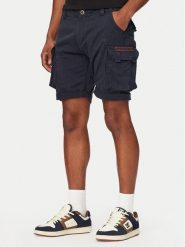 Alpha Industries Szorty materiałowe Crew 176203 Granatowy Regular Fit. Niebieskie szorty męskie Alpha Industries, m, bez wzorów, z bawełny. Za 319.99 zł.