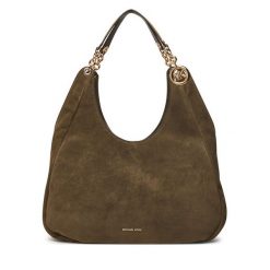 Torebka MICHAEL Michael Kors. Brązowe torebki do ręki damskie MICHAEL Michael Kors, bez wzorów, klasyczne, bez dodatków. Za 1,979.00 zł.