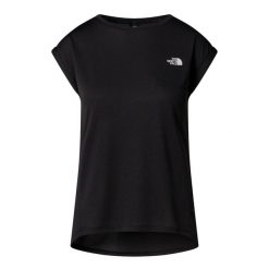 The North Face Koszulka Tanken Nf0A8Bs25S5. Czarne t-shirty damskie The North Face, s, bez wzorów, bez kołnierzyka. Za 111.99 zł.