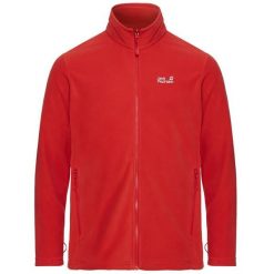 Bluza treningowa męska Jack Wolfskin Taunus 100. Czerwone bluzy sportowe męskie Jack Wolfskin, m, bez wzorów, z materiału, bez kaptura, wspinaczkowe. Za 239.99 zł.