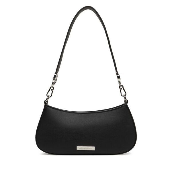 Torebka KARL LAGERFELD. Czarne torebki do ręki damskie KARL LAGERFELD, bez wzorów, klasyczne, bez dodatków. Za 519.99 zł.