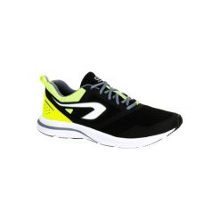 Buty do biegania Run ACTIVE męskie. Czarne buty sportowe męskie KALENJI, z gumy. Za 99.99 zł.