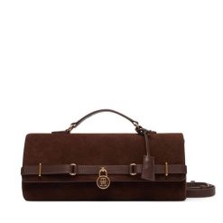 Torebka Tommy Hilfiger. Brązowe torebki do ręki damskie Tommy Hilfiger, bez wzorów, klasyczne, bez dodatków. Za 1,099.00 zł.