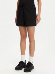 Armani Exchange Szorty sportowe XW000502 AF12804 UC001 Czarny Regular Fit. Czarne szorty sportowe damskie Armani Exchange, l, bez wzorów, z bawełny, sportowe. Za 259.99 zł.