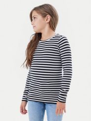 NAME IT Bluzka 13221091 Czarny Slim Fit. Czarne t-shirty i topy dla dziewczynek Name it, bez wzorów, z bawełny, bez ramiączek. Za 109.99 zł.
