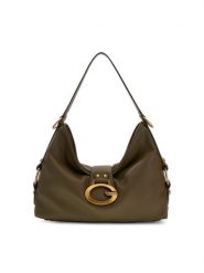 Guess Torebka 179044 Zielony. Zielone listonoszki damskie Guess, z aplikacjami, bez dodatków. Za 674.99 zł.
