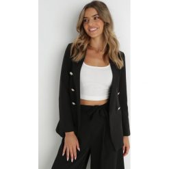 Czarna Marynarka Naeronia. Czarne żakiety damskie Born2be, m, bez wzorów, eleganckie. Za 139.99 zł.