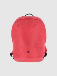 4F Plecak miejski (20 L) z kieszenią na laptopa - różowy Uniwersalny. Czerwone plecaki damskie 4f, bez wzorów, z materiału, eleganckie. W wyprzedaży za 59.99 zł.