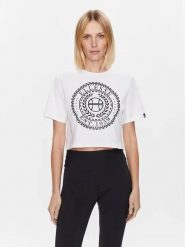 T-SHIRT KOSZULKA DAMSKA CROP ELLESSE S. Czarne koszulki sportowe damskie Ellesse, s, bez wzorów, z bawełny, bez kołnierzyka, bez ramiączek, do biegania. Za 116.99 zł.