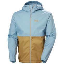 Kurtka wodoodporna Helly Hansen Hilo. Czerwone kurtki sportowe męskie Helly Hansen, l, bez wzorów, z poliamidu. Za 579.00 zł.