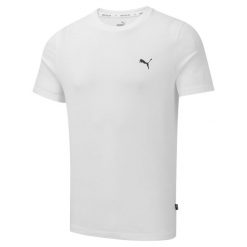 Puma Koszulka Ess 84721602. Białe buty sportowe męskie Puma, bez zapięcia, na fitness i siłownię. Za 73.99 zł.
