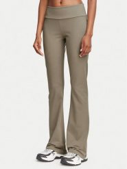 EA7 Emporio Armani Legginsy 7W000460 AF12484 U6100 Beżowy Flare Fit. Brązowe legginsy damskie EA7 Emporio Armani, xs, bez wzorów, z bawełny. Za 399.99 zł.
