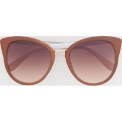 Okulary przeciwsłoneczne - Różowy. Czerwone okulary przeciwsłoneczne damskie Reserved. Za 39.99 zł.