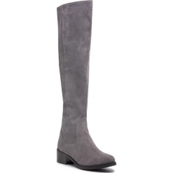 Muszkieterki SERGIO BARDI - Bellinzago FW127363118GM 809. Szare kozaki damskie Sergio Bardi, ze skóry ekologicznej. W wyprzedaży za 299.00 zł.