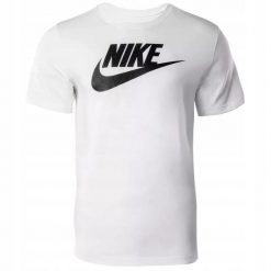 T-shirt Męski Ikona Futura. Białe t-shirty męskie Nike, m, bez wzorów, z bawełny, bez kołnierzyka. Za 89.99 zł.