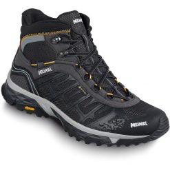 Buty turystyczne męskie Meindl Finale Mid GTX. Czarne trekkingi męskie Meindl, trekkingowe, gore-tex. Za 845.91 zł.