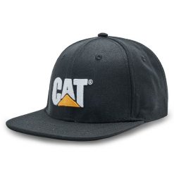 Czapka z daszkiem CAT Footwear. Czarne czapki i kapelusze męskie CAT Footwear, bez wzorów. Za 89.99 zł.