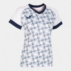 Koszulka do piłki nożnej damska Joma Supernova III. Czarne koszulki sportowe damskie Joma, s, bez wzorów, sportowe, bez kołnierzyka. Za 38.99 zł.