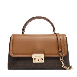 Torebka MICHAEL Michael Kors. Brązowe torebki do ręki damskie MICHAEL Michael Kors, bez wzorów, klasyczne, bez dodatków. Za 1,429.00 zł.