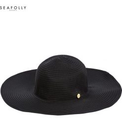 Kapelusz plażowy Seafolly Lizzy Hat 70403. Czapki i kapelusze damskie Seafolly, bez wzorów. Za 99.00 zł.