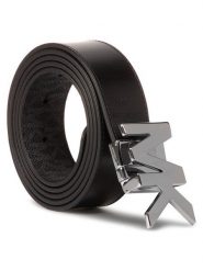 MICHAEL Michael Kors Pasek Męski 34Mm Ctfr Mk Buckle Belt 39H9LBLY1U Czarny. Czarne paski damskie MICHAEL Michael Kors, bez wzorów, ze skóry. Za 549.99 zł.