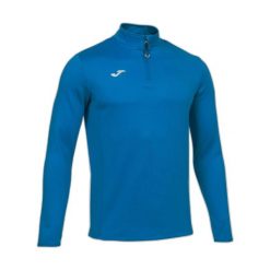 Bluza do biegania męska Joma Running night. Niebieskie bluzy męskie Joma, m, bez wzorów, z polaru, bez kaptura, do biegania. Za 239.00 zł.
