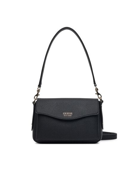 Guess Torebka HWPG96 48190 Czarny. Czarne torebki do ręki damskie Guess, z aplikacjami, ze skóry, bez dodatków. Za 389.99 zł.