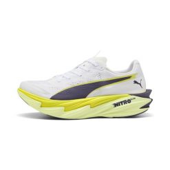 Damskie buty do biegania Puma Deviate Nitro Elite 4. Niebieskie obuwie sportowe damskie Puma, bez wzorów, do biegania. Za 1,051.50 zł.