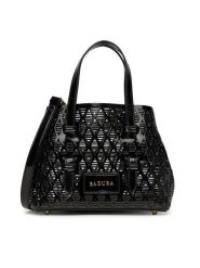 Badura Torebka WEN-07 Czarny. Czarne torebki do ręki damskie Badura, bez wzorów, z materiału, bez dodatków. Za 229.99 zł.