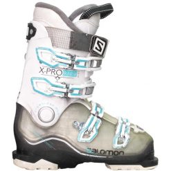 Używane buty narciarskie - SALOMON X-Pro R70 W, 41 cm, Stan dobry. Obuwie sportowe damskie Salomon, bez wzorów, narciarskie. Za 390.00 zł.