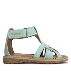 Sandały Primigi. Niebieskie sandały dziewczęce Primigi, bez zapięcia. Za 349.99 zł.