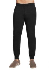 Spodnie treningowe męskie Skechers GO Walk Expedition. Czarne spodnie sportowe męskie Skechers, na zimę, m, bez wzorów, z bawełny, na fitness i siłownię. Za 159.99 zł.