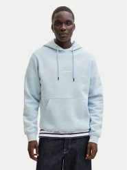 Jack & Jones Bluza Soho 12278789 Błękitny Relaxed Fit. Niebieskie bluzy męskie Jack & Jones, m, bez wzorów, z bawełny, bez kaptura. Za 179.99 zł.