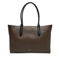 Torebka Furla. Brązowe torebki do ręki damskie Furla, bez wzorów, klasyczne, bez dodatków. Za 1,259.00 zł.