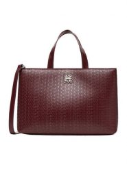 Nine West Torebka CEO-HAMPSHIRE-III-LDA8174 Bordowy. Czerwone torebki do ręki damskie Nine West, bez wzorów, z materiału, bez dodatków. Za 249.99 zł.