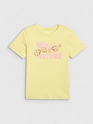 4F TSHIRT 122 (6-7 lat). Żółte t-shirty damskie 4f, bez wzorów, z bawełny, bez ramiączek. Za 39.99 zł.