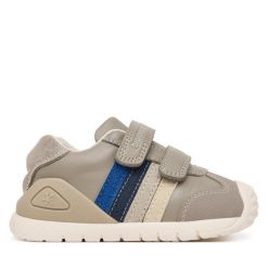 Sneakersy Biomecanics. Szare trampki i tenisówki chłopięce Biomecanics, bez wzorów, bez zapięcia. Za 279.99 zł.