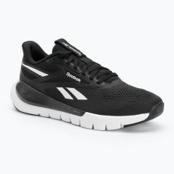Buty Reebok Flex Trainer 6. Czarne buty sportowe męskie REEBOK FITNESS, bez zapięcia, na fitness i siłownię. Za 279.99 zł.