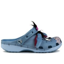 Klapki sportowe chodaki Crocs WTP EEYORE CLS CLG. Niebieskie klapki damskie Crocs, bez wzorów. Za 289.00 zł.