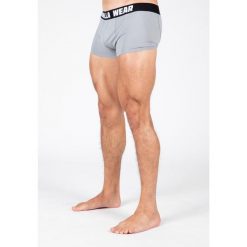 BoxerSzorty 3-Pack - Szary/Granatowy/Czerwony. Niebieskie bokserki męskie GORILLA WEAR, m, bez wzorów. Za 170.00 zł.