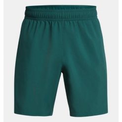 Spodenki treningowe męskie Under Armour Woven Wdmk. Niebieskie krótkie spodenki sportowe męskie Under Armour, m, bez wzorów, do biegania. Za 125.85 zł.