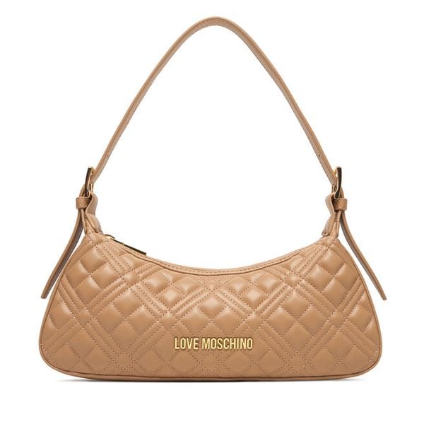 Torebka LOVE MOSCHINO. Brązowe torebki do ręki damskie Love Moschino, bez wzorów, klasyczne, bez dodatków. Za 340.99 zł.