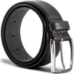 Pasek Męski BOSS - Celie-P 50379719 Black 001. Czarne paski damskie Boss, w paski, ze skóry. W wyprzedaży za 239.00 zł.