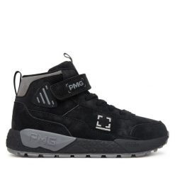 Sneakersy Primigi. Czarne trampki i tenisówki chłopięce Primigi, bez wzorów, bez zapięcia. Za 219.99 zł.