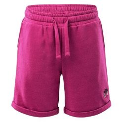 Shorty Dla Dziewczynki Zana. Czerwone spodenki dla dziewczynek Hi-tec, bez wzorów, sportowe. Za 90.99 zł.