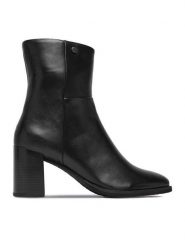 Beverly Hills Polo Club Botki CEO-WI40-MABEL-01 Czarny. Czarne botki damskie Beverly Hills Polo Club, ze skóry, bez obcasa, na słupku, bez zapięcia. Za 459.99 zł.