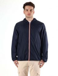 Kurtka z kaptur na co dzień na siłownię. Niebieskie kurtki męskie LEONE 1947 APPAREL, xl, bez wzorów, bez kaptura. Za 210.46 zł.